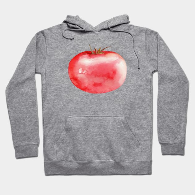 Beautiful as a red tomato - Full Size Image Hoodie by Paloma Navio